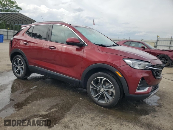 2023 Buick Encore GX Select with VIN KL4MMDS27PB062306, listed as a Copart auction lot 53934095 with 119,919 mi miles and Salvage title. Bid and sale history available at DreamBid. Image 4.