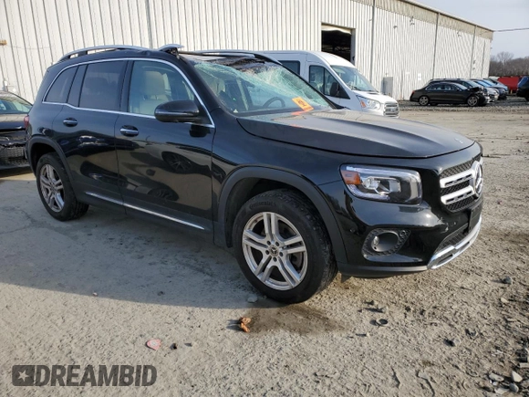 2023 Mercedes-Benz GLB 250 z VIN W1N4M4HB9PW267866, wystawiony jako Copart lot #48229185 z przebiegiem 14 607 mil mil oraz Szkoda całkowita • Salvage title. Historia ofert i sprzedaży dostępna na DreamBid. Obrazek 4.