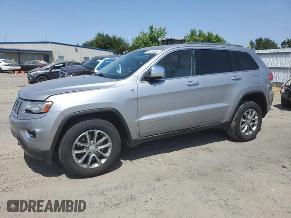 2014 Jeep Grand Cherokee Limited with VIN 1C4RJFBM8EC378788, listed as a Copart auction lot 59730335 with 162,179 mi miles and Salvage title. Bid and sale history available at DreamBid. Image 1.