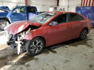 2021 Kia Forte LXS with VIN 3KPF24AD4ME329357, listed as a Copart auction lot 46739085 with 63,577 mi miles and Salvage Title. Bid and sale history available at carsss.com. Image 1.