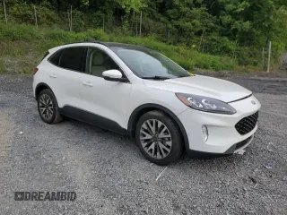 2020 Ford Escape Titanium Hybrid with VIN 1FMCU0DZ6LUA47407, listed as a Copart auction lot 58292665 with 51,920 mi miles and Non repairable. Bid and sale history available at DreamBid. Image 4.