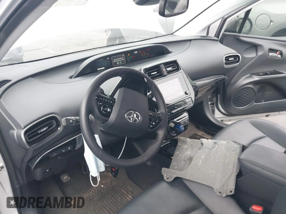 2022 Toyota Prius L Eco with VIN JTDKAMFU8N3164240, listed as a IAAI auction lot 41892462 with 35,980 mi miles and . Bid and sale history available at DreamBid. Image 5.