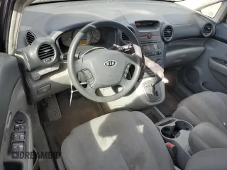 2007 Kia Rondo LX with VIN KNAFG525777082626, listed as a Copart auction lot 80005874 with 111,734 mi miles and Salvage Title. Bid and sale history available at carsss.com. Image 8.