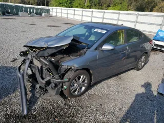 2018 Hyundai Elantra Value Edition with VIN KMHD84LF8JU524469, listed as a Copart auction lot 50214665 with 113,954 mi miles and Salvage Title. Bid and sale history available at carsss.com. Image 1.