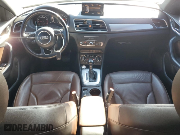 2017 Audi Q3 Premium Plus with VIN WA1HCCFS0HR009755, listed as a Copart auction lot 52728145 with 105,459 mi miles and Salvage title. Bid and sale history available at DreamBid. Image 8.