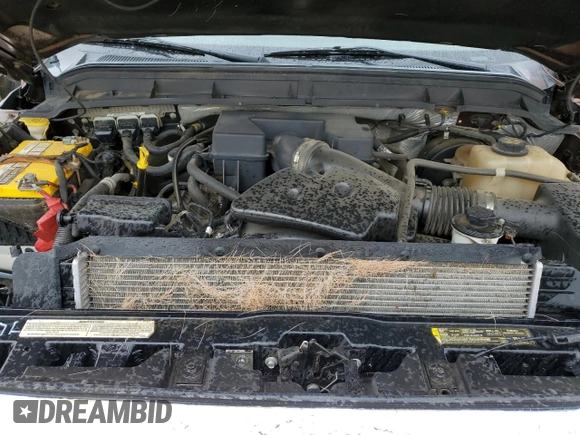 2011 Ford F-250 XL with VIN 1FT7W2B69BEC99908, listed as a Copart auction lot 61919585 with 410,259 mi miles and Salvage title. Bid and sale history available at DreamBid. Image 11.