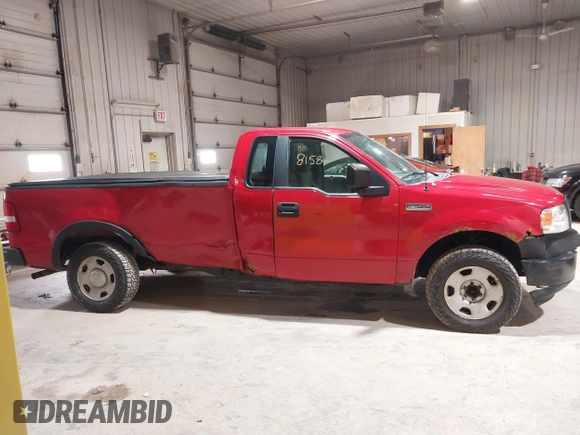 2008 Ford F-150 XL with VIN 1FTRF122X8KF02704, listed as a IAAI auction lot 41748158 with 1 mi miles. Bid and sale history available at carsss.com. Image 12.