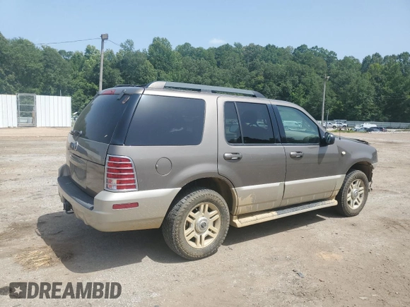 2005 Mercury Mountaineer Convenience z VIN 4M2ZU86W35UJ00268, wystawiony jako Copart lot #65780954 z przebiegiem 168 737 mil mil oraz Szkody całkowita. Historia ofert i sprzedaży dostępna na DreamBid. Obrazek 3.