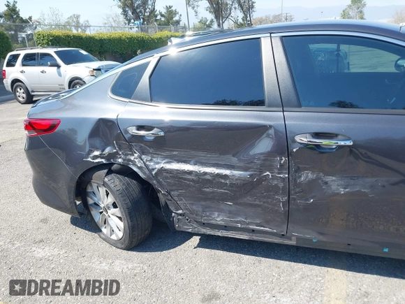 2018 Kia Optima LX with VIN 5XXGT4L31JG240046, listed as a IAAI auction lot 41992269 with 57,766 mi miles and . Bid and sale history available at carsss.com. Image 6.