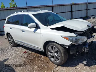 2015 Infiniti QX60 с VIN 5N1AL0MM0FC543005, выставлен на аукционе IAAI как лот 40486940 с пробегом 86 608 миль миль и . История ставок и продаж доступна на DreamBid. Изображение 1.