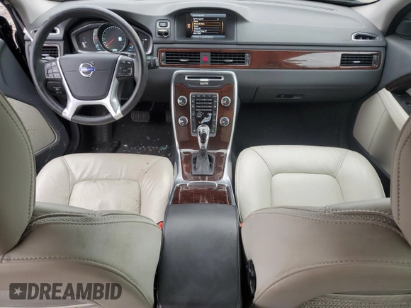 2014 Volvo XC70 T6 with VIN YV4902BZ6E1178783, listed as a Copart auction lot 73124524 with 52,194 mi miles and Salvage Title. Bid and sale history available at DreamBid. Image 8.