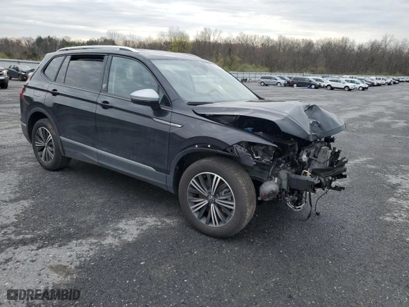 2024 Volkswagen Tiguan Wolfsburg Edition with VIN 3VV5B7AX5RM210769, listed as a Copart auction lot 53049545 with 8,830 mi miles and Non Repairable. Bid and sale history available at carsss.com. Image 4.
