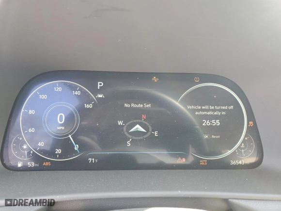 2023 Hyundai Sonata SEL with VIN KMHL14JA2PA267276, listed as a Copart auction lot 50181675 with 36,543 mi miles and Salvage Title. Bid and sale history available at carsss.com. Image 9.