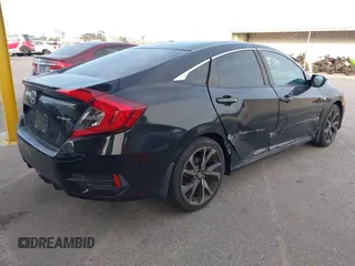 2021 Honda Civic Sport with VIN 2HGFC2F81MH515005, listed as a IAAI auction lot 41725843 with 43,583 mi miles and . Bid and sale history available at DreamBid. Image 4.