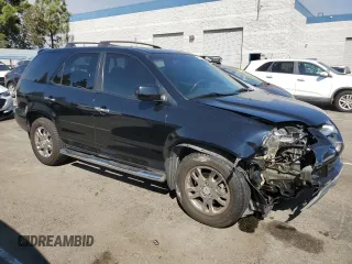 2006 Acura MDX Touring w/Navi with VIN 2HNYD18836H510543, listed as a Copart auction lot 71275524 with 153,416 mi miles and Salvage Title. Bid and sale history available at carsss.com. Image 4.