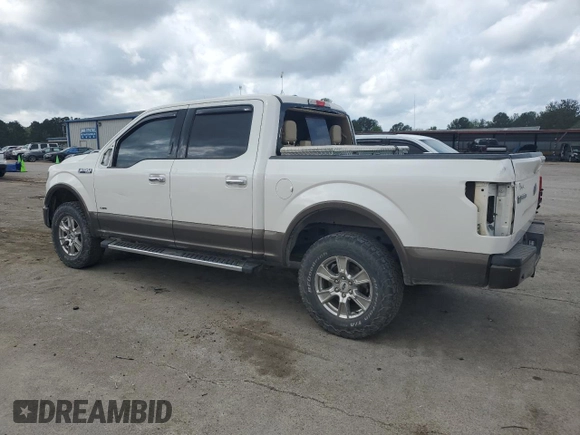 2015 Ford F-150 XL with VIN 1FTEW1CP5FFB56639, listed as a Copart auction lot 51499585 with 215,800 mi miles and Salvage Title. Bid and sale history available at carsss.com. Image 2.