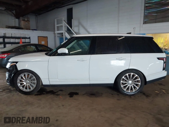 2018 Land Rover Range Rover HSE with VIN SALGS2SV9JA386550, listed as a IAAI auction lot 42189527 with 46,972 mi miles and . Bid and sale history available at DreamBid. Image 15.