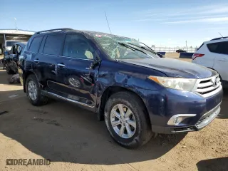 2011 Toyota Highlander with VIN 5TDZA3EH4BS016626, listed as a Copart auction lot 48946955 with 146,814 mi miles and Salvage Title. Bid and sale history available at carsss.com. Image 4.