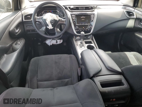 2021 Nissan Murano S with VIN 5N1AZ2AJ2MC133114, listed as a Copart auction lot 53856055 with 35,886 mi miles and Salvage title. Bid and sale history available at DreamBid. Image 8.