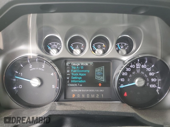 2014 Ford F-350 XLT с VIN 1FT8W3BTXEEA50327, выставлен на аукционе Copart как лот 52921495 с пробегом 109 928 миль миль и Чистый • Clean title. История ставок и продаж доступна на DreamBid. Изображение 9.