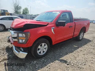 2023 Ford F-150 XL with VIN 1FTMF1C52PKE03201, listed as a Copart auction lot 59740895 with 36,713 mi miles and Salvage title. Bid and sale history available at DreamBid. Image 1.