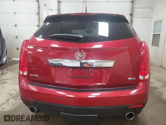 2012 Cadillac SRX Luxury Collection with VIN 3GYFNAE35CS565856, listed as a Copart auction lot 51682735 with 59,481 mi miles and Clean Title. Bid and sale history available at carsss.com. Image 6.