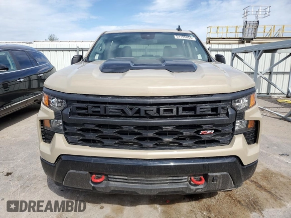 2022 Chevrolet Silverado 1500 Custom Trail Boss with VIN 3GCUDCET4NG579555, listed as a Copart auction lot 51195454 with Not Provided miles and Salvage Title. Bid and sale history available at DreamBid. Image 5.