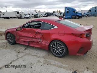 2017 Lexus RC 350 with VIN JTHHE5BCXH5017331, listed as a Copart auction lot 45052195 with 112,648 mi miles and Salvage title. Bid and sale history available at DreamBid. Image 2.