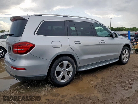 2017 Mercedes-Benz GLS 450 с VIN 4JGDF6EEXHA813595, выставлен на аукционе Copart как лот 61045555 с пробегом 104 217 миль миль и Списание • Salvage title. История ставок и продаж доступна на DreamBid. Изображение 3.