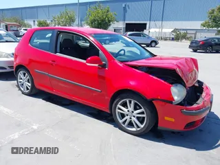 2007 Volkswagen Rabbit with VIN WVWBS71K77W063194, listed as a IAAI auction lot 42630227 with 28,604 mi miles and . Bid and sale history available at DreamBid. Image 1.