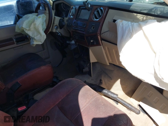 2008 Ford Super Duty F-250 SRW XL with VIN 1FTSW21R18EB89806, listed as a IAAI auction lot 41834311 with Not Provided miles. Bid and sale history available at carsss.com. Image 5.