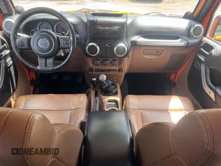 2012 Jeep Wrangler Rubicon with VIN 1C4HJWCG5CL152550, listed as a Copart auction lot 66047195 with 187,458 mi miles and Clean title. Bid and sale history available at DreamBid. Image 9.