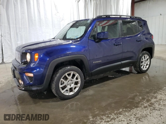 2020 Jeep Renegade Altitude with VIN ZACNJBBB4LPL73485, listed as a Copart auction lot 83314814 with 8,394 mi miles and Clean title. Bid and sale history available at DreamBid. Image 1.