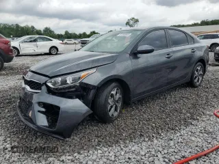 2021 Kia Forte FE with VIN 3KPF24AD1ME380802, listed as a Copart auction lot 57283605 with 43,337 mi miles and Salvage title. Bid and sale history available at DreamBid. Image 1.