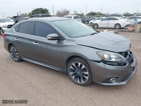 2017 Nissan Sentra SV with VIN 3N1AB7AP6HY207354, listed as a IAAI auction lot 41570823 with 109,180 mi miles. Bid and sale history available at carsss.com. Image 1.