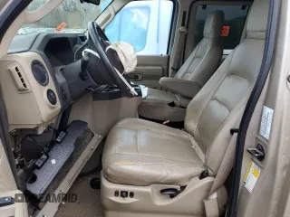 2012 Ford Econoline Wagon XL with VIN 1FMNE1BL4CDB12216, listed as a Copart auction lot 86179764 with 0 mi miles and Salvage Title. Bid and sale history available at carsss.com. Image 7.