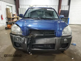 2005 Hyundai Tucson GLS with VIN KM8JN12D05U045964, listed as a Copart auction lot 75753334 with 146,530 mi miles and Salvage Title. Bid and sale history available at carsss.com. Image 5.