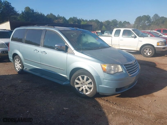 2010 Chrysler Town & Country Touring Plus with VIN 2A4RR8DX3AR387907, listed as a IAAI auction lot 41815585 with 132,380 mi miles. Bid and sale history available at carsss.com. Image 1.