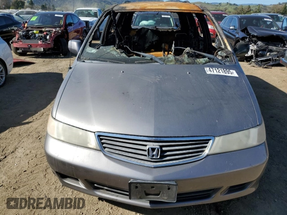 2000 Honda Odyssey EX z VIN 2HKRL187XYH609309, wystawiony jako Copart lot #47121895 z przebiegiem Nie podano mil oraz Nie do naprawy • Non repairable. Historia ofert i sprzedaży dostępna na DreamBid. Obrazek 5.