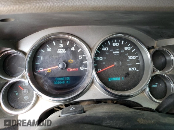2009 Chevrolet Silverado 1500 with VIN 1GCHC49K29E109971, listed as a Copart auction lot 54607675 with 306,048 mi miles and Clean Title. Bid and sale history available at DreamBid. Image 9.