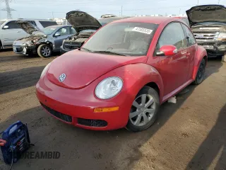 2008 Volkswagen New Beetle Coupe S with VIN 3VWPG31C08M510360, listed as a Copart auction lot 47585535 with 51,212 mi miles and Salvage Title. Bid and sale history available at carsss.com. Image 1.