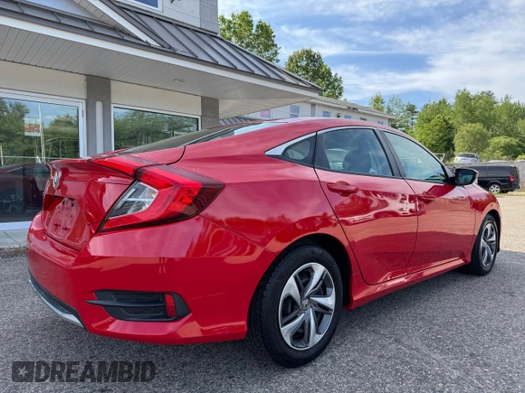 2020 Honda Civic LX z VIN 2HGFC2F6XLH501357, wystawiony jako Copart lot #59871375 z przebiegiem 213 685 mil mil oraz Czysty tytuł • Clean title. Historia ofert i sprzedaży dostępna na DreamBid. Obrazek 4.