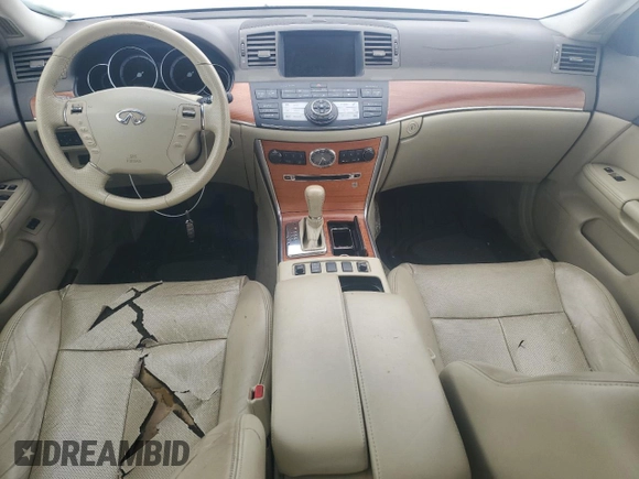 2006 Infiniti M with VIN JNKAY01F76M254594, listed as a Copart auction lot 42639595 with 180,846 mi miles and Salvage Title. Bid and sale history available at carsss.com. Image 8.