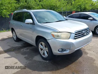 2009 Toyota Highlander Limited with VIN JTEES42A292130663, listed as a IAAI auction lot 42596437 with 256,417 mi miles and . Bid and sale history available at DreamBid. Image 1.