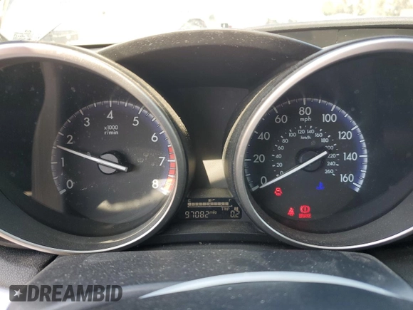 2012 Mazda 3 i Sport with VIN JM1BL1UG0C1642729, listed as a Copart auction lot 54956425 with 97,082 mi miles and Salvage Title. Bid and sale history available at DreamBid. Image 9.