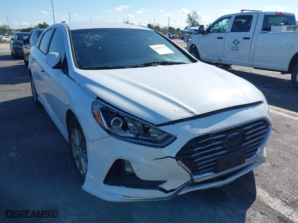 2019 Hyundai Sonata SE with VIN 5NPE24AF7KH791014, listed as a IAAI auction lot 41151136 with 101,469 mi miles. Bid and sale history available at carsss.com. Image 6.
