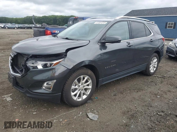 2018 Chevrolet Equinox LT with VIN 2GNAXJEV9J6126450, listed as a Copart auction lot 61061315 with 69,015 mi miles and Salvage title. Bid and sale history available at DreamBid. Image 1.