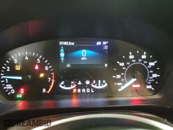 2020 Ford Escape SE z VIN 1FMCU9G61LUC30476, wystawiony jako Copart lot #45044505 z przebiegiem 37 463 mil mil oraz Nie do naprawy. Historia ofert i sprzedaży dostępna na DreamBid. Obrazek 9.