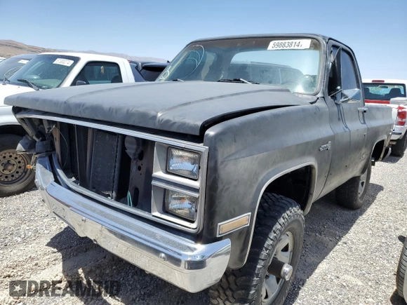 1983 GMC Jimmy z VIN 1G5EK18L4DF518255, wystawiony jako Copart lot #59883814 z przebiegiem 66 093 mil mil oraz Szkoda całkowita • Salvage title. Historia ofert i sprzedaży dostępna na DreamBid. Obrazek 1.