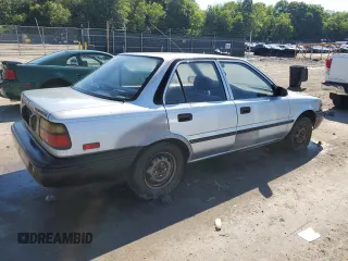 1990 Toyota Corolla z VIN JT2AE94A3L3318946, wystawiony jako Copart lot #59189514 z przebiegiem 115 252 mil mil oraz Czysty tytuł • Clean title. Historia ofert i sprzedaży dostępna na DreamBid. Obrazek 3.